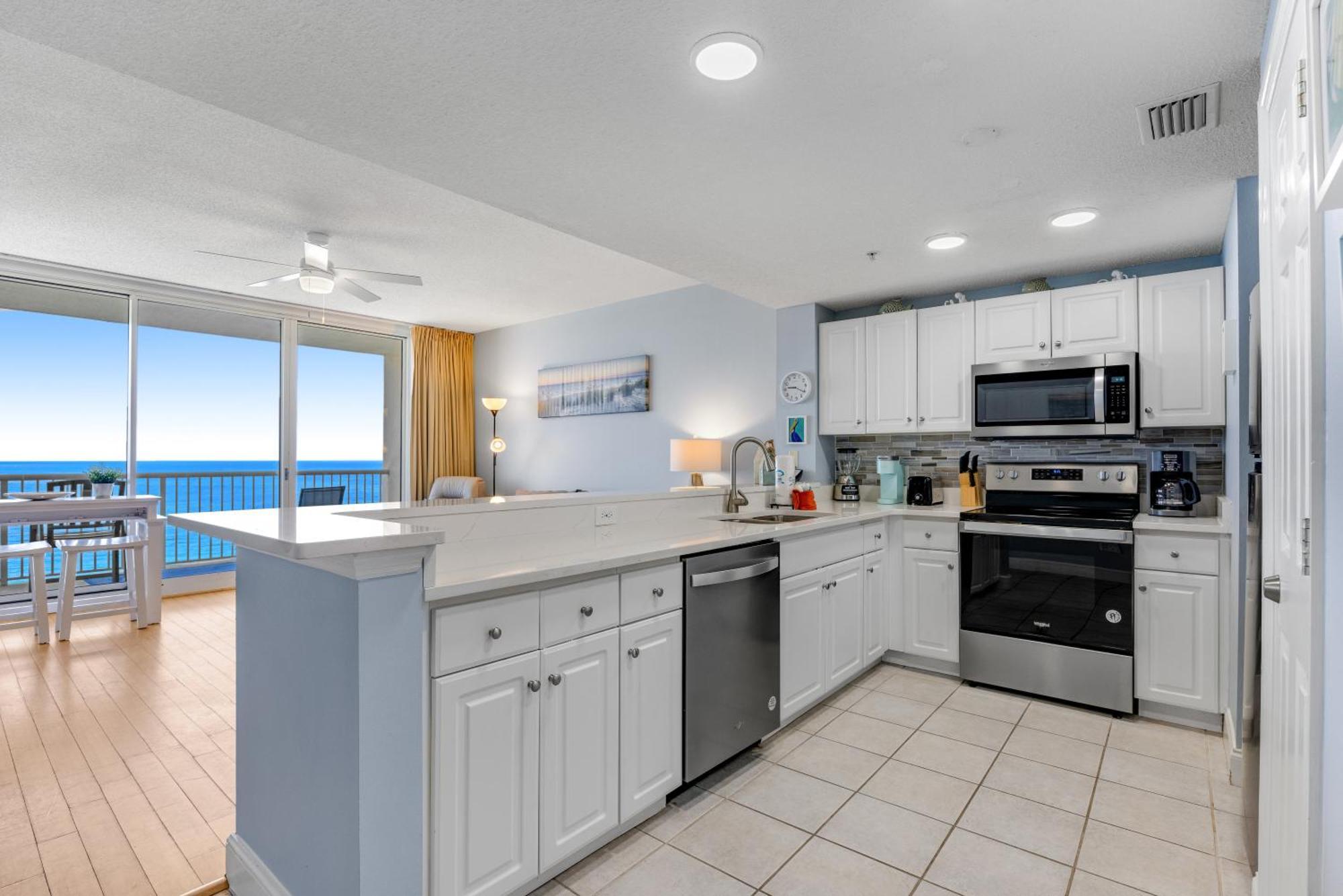 Parking Fee Included-Majestic 1-1606! Gulf Front 1Bedroom, Pool,Hot Tubs,Tennis Panama City Beach Bagian luar foto