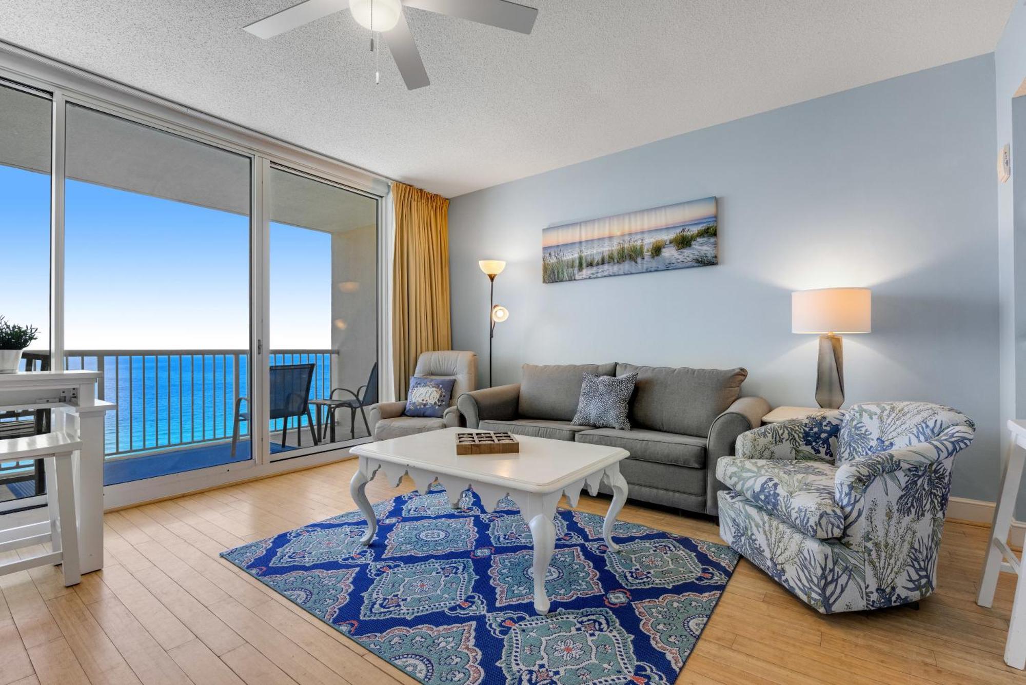 Parking Fee Included-Majestic 1-1606! Gulf Front 1Bedroom, Pool,Hot Tubs,Tennis Panama City Beach Bagian luar foto
