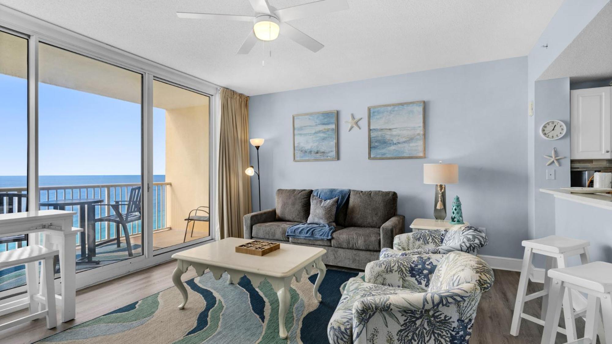 Parking Fee Included-Majestic 1-1606! Gulf Front 1Bedroom, Pool,Hot Tubs,Tennis Panama City Beach Bagian luar foto